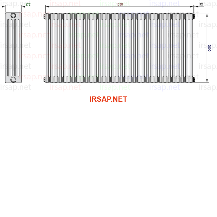Радиатор IRSAP Tesi 52000/34 T23 CL 01
